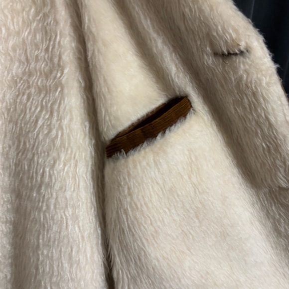 Park Ave Tan Corduroy Jacket w/ Faux Sherling Lining size XL made in Japan - Picture 5 of 7